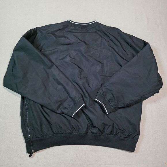 Vintage 90s Nike Center Swoosh Pullover Wind Breaker Size XL With Side Zipper - Picture 2 of 7